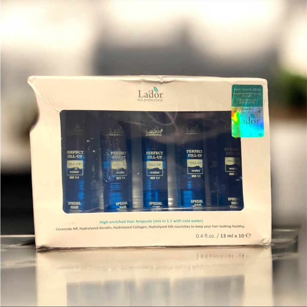 New Lador Perfect Fill-Up Hair Ampoule Set- exp. 5/14/2027